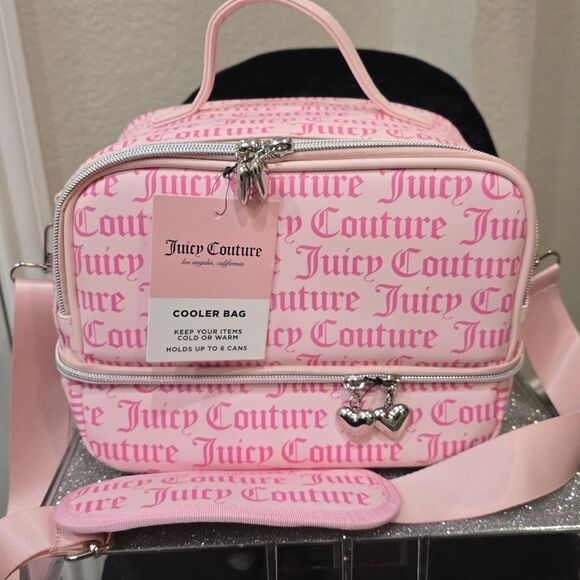 Juicy Couture Word Play Logo Insulated Cooler Bag - Picture 3 of 10